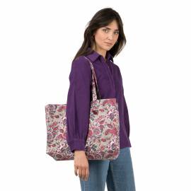 Carry Bag Petunia 100% Coton Bio