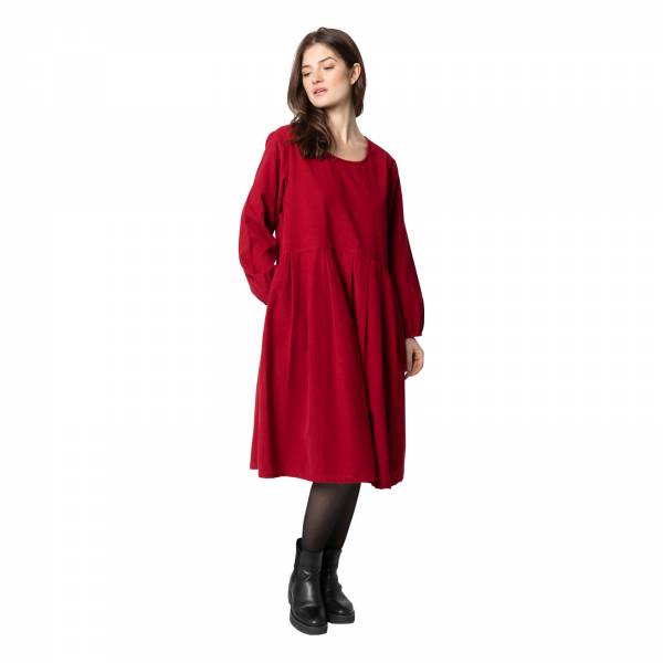 Robes Carol Dress Velvet 100% Coton Ethnique VR2710 KAKI