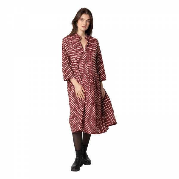 Robes Robe Marie Pancha Ethnique VR2912 RED