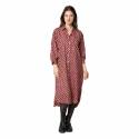 Robes Robe Anna Pancha Ethnique VR2914 RED
