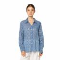 Chemises et blouses Chemise Alka Peacock - 100% Coton Ethnique VT3238 ORANGE