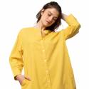 Robes Robe chemise Noemie - 100% Coton Ethnique VR3310 OCHRE